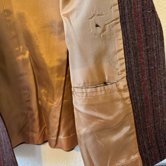 Vintage Oversized Wool/Nylon Blazer - Picture 5 of 7